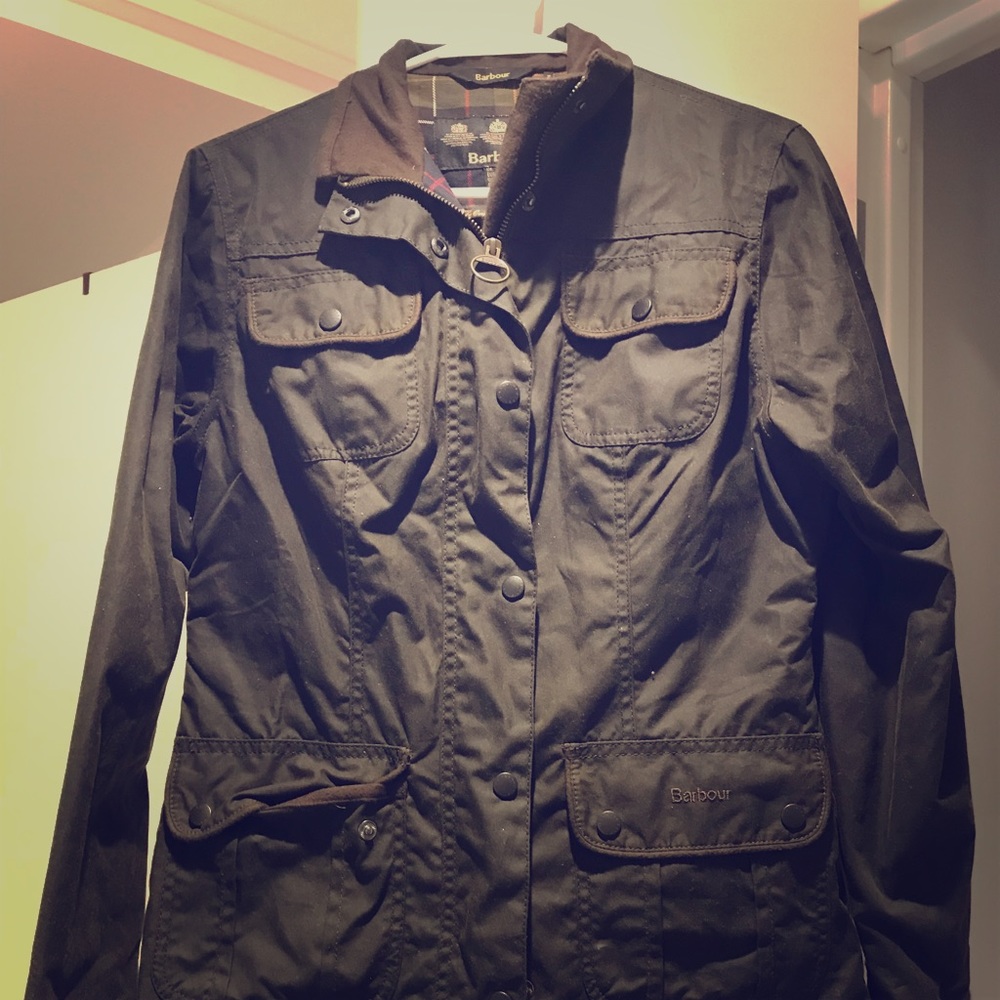 Dark Green Barbour Jacket